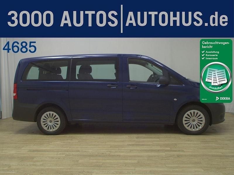 Blau Gebraucht 2021 Mercedes Vito Van / Kleinbus | 28.980 € (Superpreis) - Bild 1/2