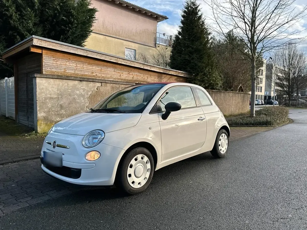 Gebraucht Fiat 500 69 PS (50 kW) 2011 Weiß Cabrio