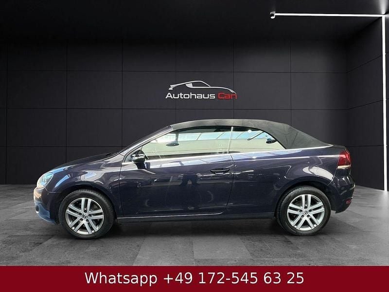 Gebraucht VW Golf Cabriolet 160 PS (117 kW) 2013 Dark purple metallic Cabrio