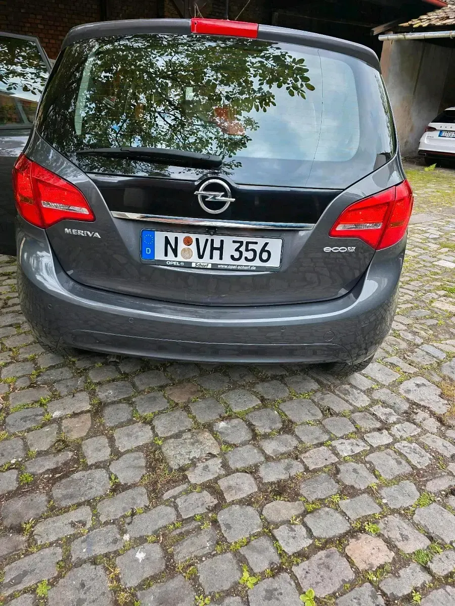 Gebraucht Opel Meriva 95 PS (69 kW) 2012 Grau Van / Kleinbus