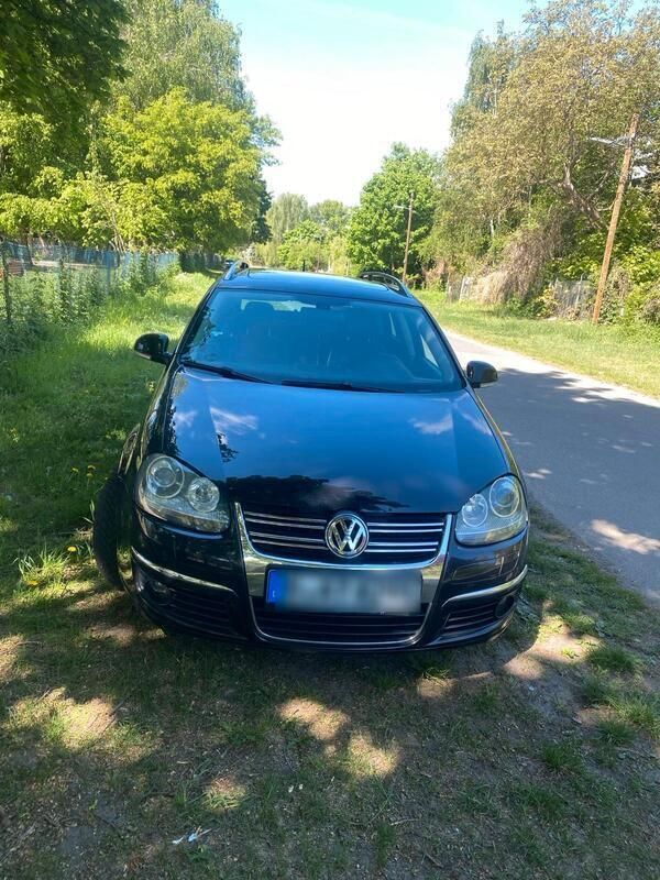 Schwarz Gebraucht 2008 VW Golf VI Kombi | 3.200 € (Superpreis) - Bild 1/4