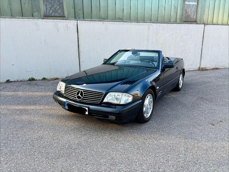 Gebraucht Mercedes SL320 231 PS (169 kW) 1997 Blau Cabrio