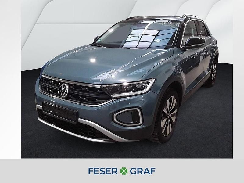 Petroleum blue metallic Gebraucht 2025 VW T-Roc Goal SUV | 29.980 € (Superpreis) - Bild 1/4