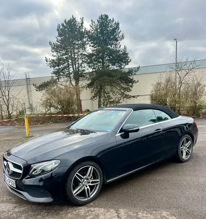 Brugt Mercedes E220 195 HK (143 kW) 2019 Sort Cabriolet