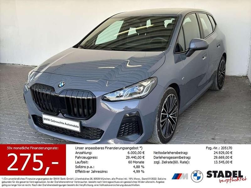 Sparkling kupfergrau metallic Gebraucht 2022 BMW 218 Active Tourer M Sport Van / Kleinbus | 28.880 € (Fairer Preis) - Bild 1/4