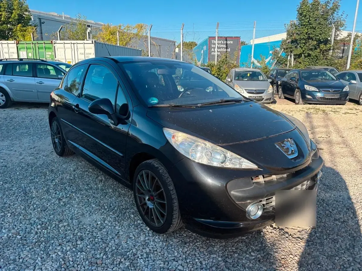 Gebraucht Peugeot 207 150 PS (110 kW) 2009 Schwarz Kleinwagen