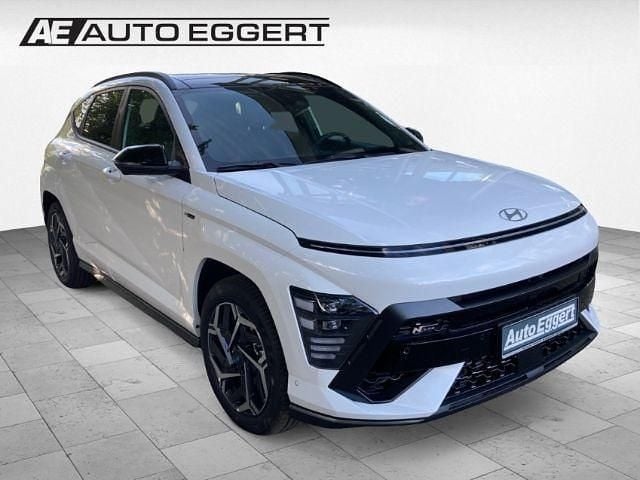 Weiss Gebraucht 2023 Hyundai Kona N Line SUV | 33.950 € (Fairer Preis) - Bild 1/3