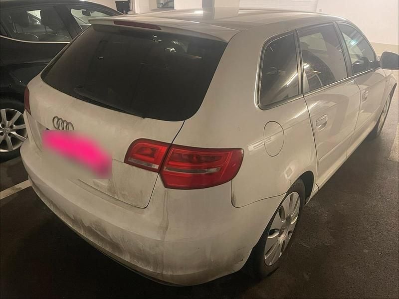 Gebraucht Audi A3 122 PS (89 kW) 2009 Weiß Kleinwagen