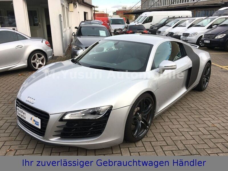 Silber metallic Gebraucht 2008 Audi R8 Coupé Comfort Coupé | 54.990 € (Etwas zu teuer) - Bild 1/2