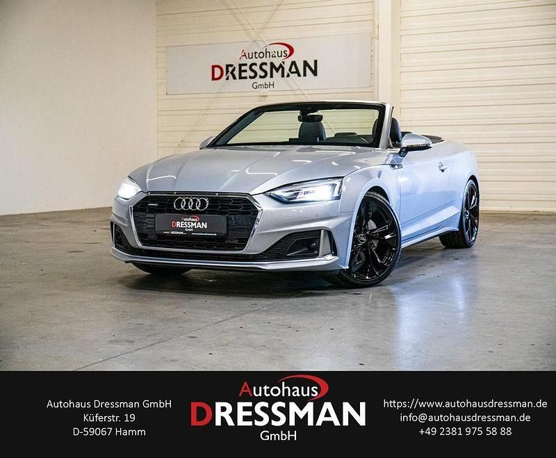 Silber Gebraucht 2021 Audi A5 Cabriolet Sport Cabrio | 30.860 € (Guter Preis) - Bild 1/4
