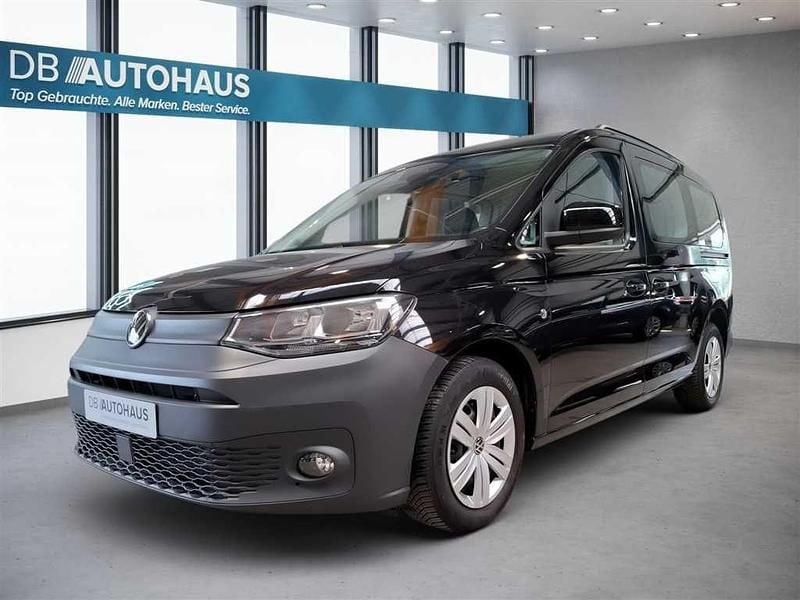 Schwarz Gebraucht 2022 VW Caddy Maxi Comfortline Van / Kleinbus | 24.930 € (Superpreis) - Bild 1/4