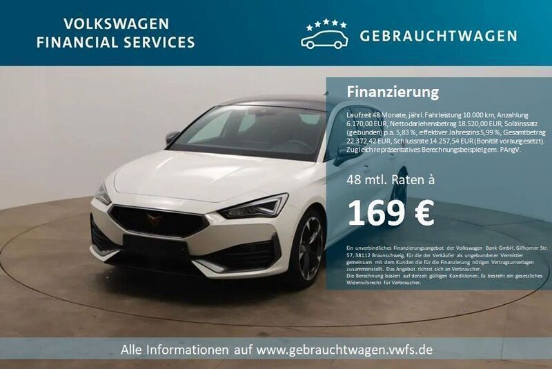 Weiß Gebraucht 2022 Cupra Leon Limousine | 24.690 € (Guter Preis) - Bild 1/4