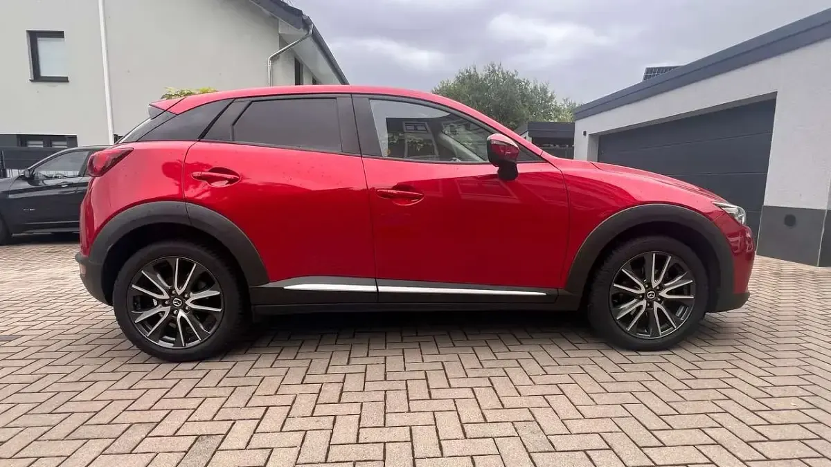 Gebraucht Mazda CX-3 Sports-Line 120 PS (88 kW) 2016 Rot SUV
