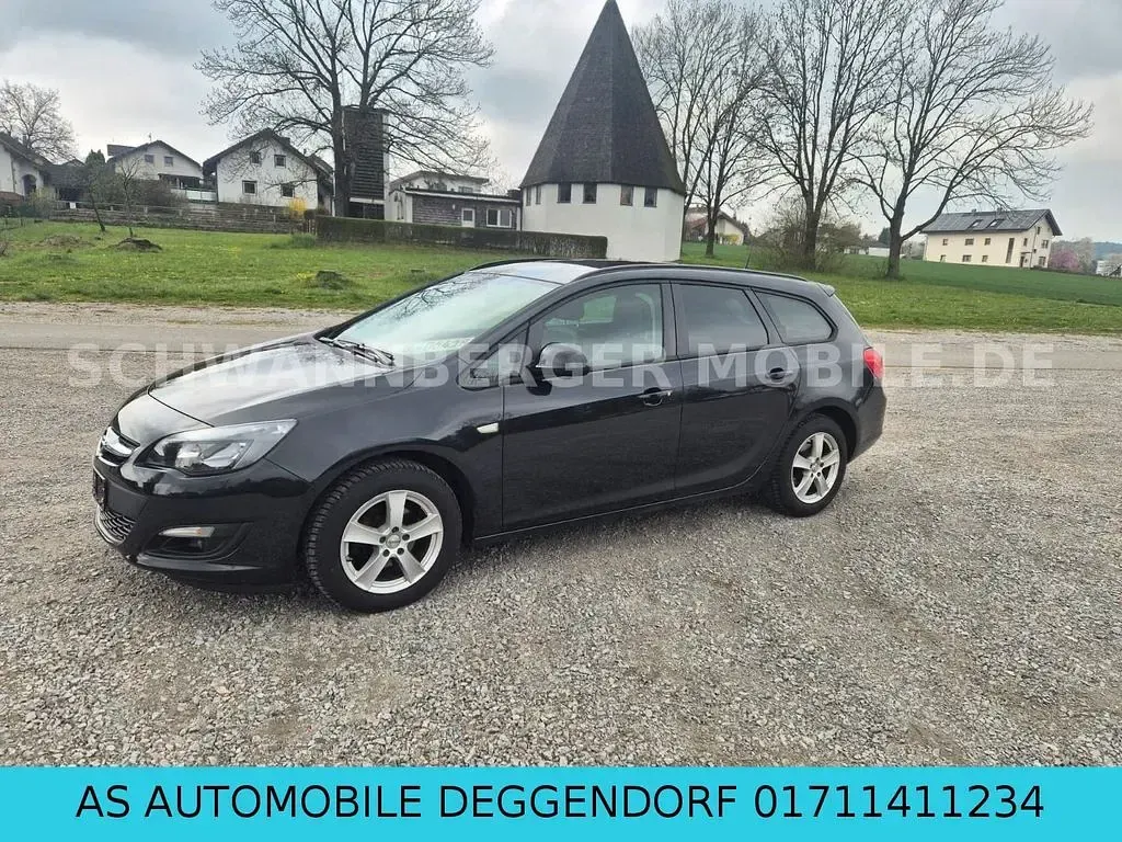 Gebraucht Opel Astra Style 120 PS (88 kW) 2015 Schwarz Kombi