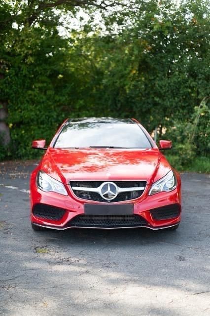 Rot Gebraucht 2015 Mercedes E350 AMG Coupé | 17.000 € (Superpreis) - Bild 1/4