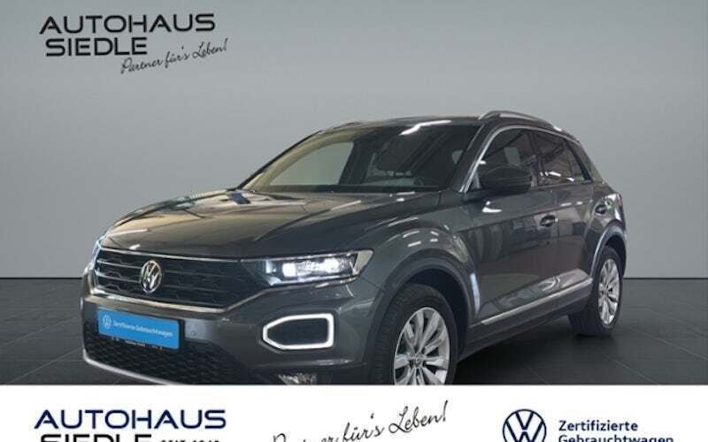 Grau Gebraucht 2021 VW T-Roc Sportline SUV | 26.990 € (Fairer Preis) - Bild 1/4
