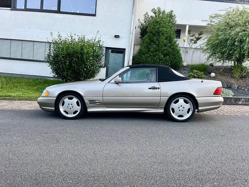 Gebraucht Mercedes SL500 AMG 320 PS (235 kW) 1997 Beige Cabrio