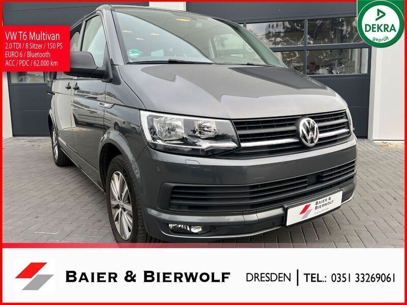 Indiumgrau metallic Gebraucht 2018 VW T6 Van | 42.900 € (Teuer) - Bild 1/4