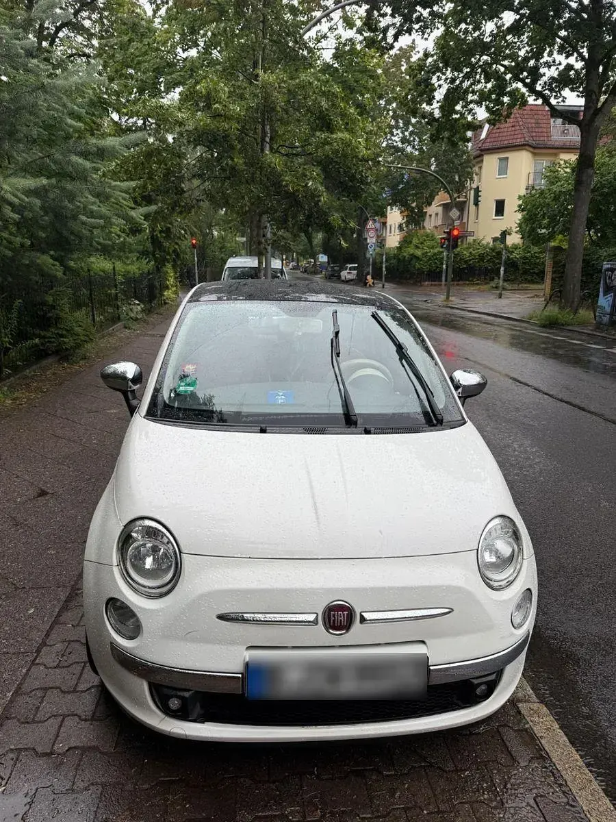 Używany Fiat 500 69 KM (50 kW) 2014 Biały Hatchback