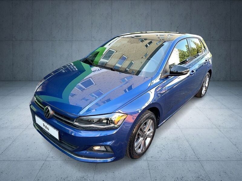 Gebraucht VW Polo Highline 110 PS (80 kW) 2022 Blau Limousine