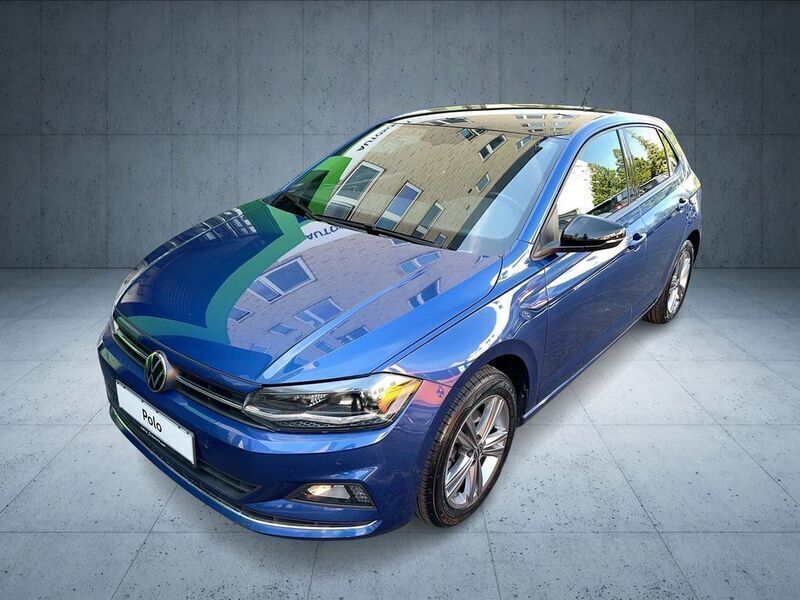 Blau Gebraucht 2022 VW Polo Highline Limousine | 19.280 € (Fairer Preis) - Bild 1/4