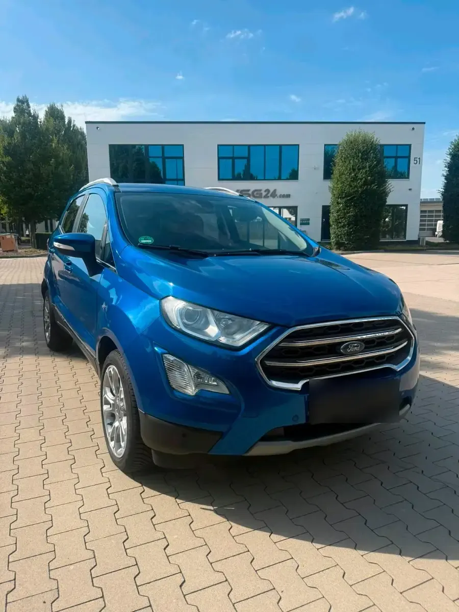 Gebraucht Ford Ecosport Titanium 125 PS (91 kW) 2019 Blau SUV