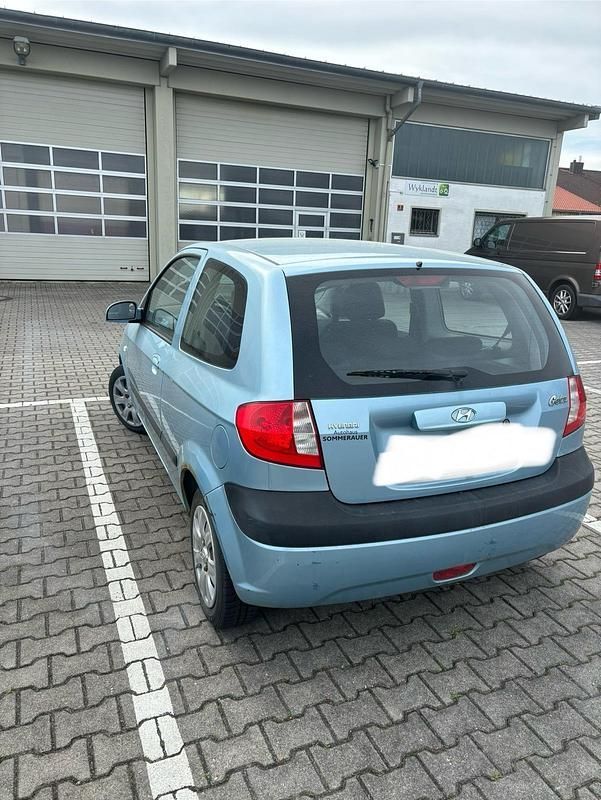 Gebraucht Hyundai Getz 2007 Blau Kleinwagen