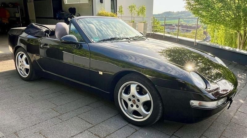 Schwarz Gebraucht 1994 Porsche 968 Cabrio | 24.968 € - Bild 1/4
