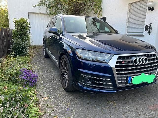 Blau Gebraucht 2018 Audi SQ7 Sport SUV | 38.500 € (Superpreis) - Bild 1/4