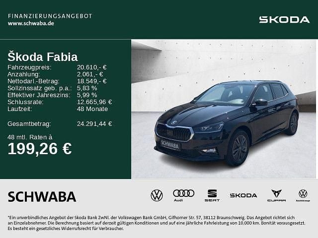 Blackmagic perleffekt Gebraucht 2025 Skoda Fabia Tour Limousine | 20.610 € (Fairer Preis) - Bild 1/4
