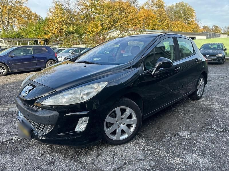 Gebraucht Peugeot 308 108 PS (79 kW) 2009 Schwarz Kleinwagen