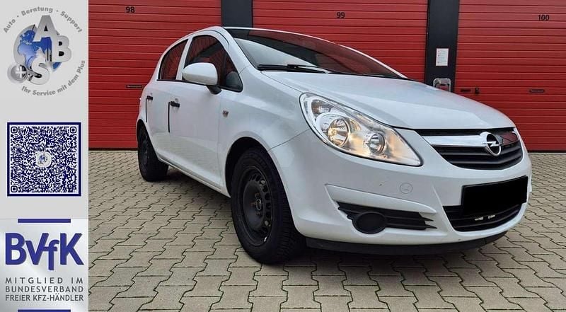 Weiß Gebraucht 2009 Opel Corsa Limousine | 3.925 € (Fairer Preis) - Bild 1/4