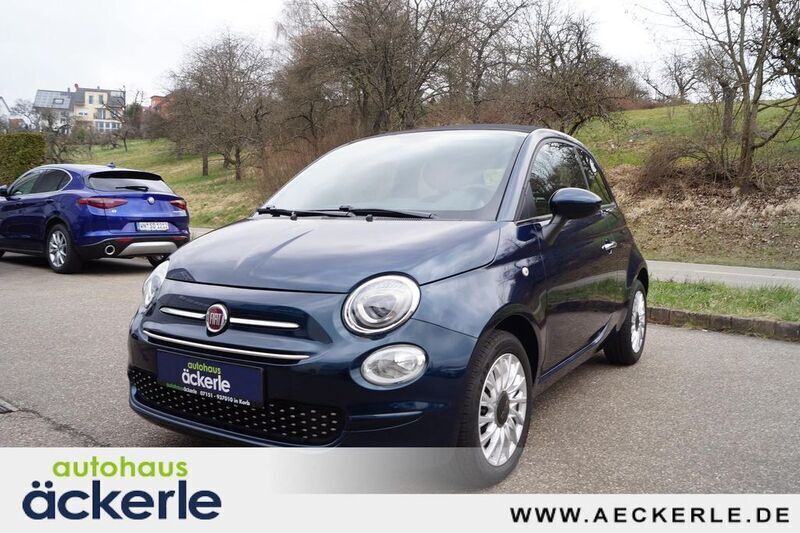 Colore esterno (dipinto di blu Gebraucht 2020 Fiat 500C Cabrio | 12.990 € (Fairer Preis) - Bild 1/4