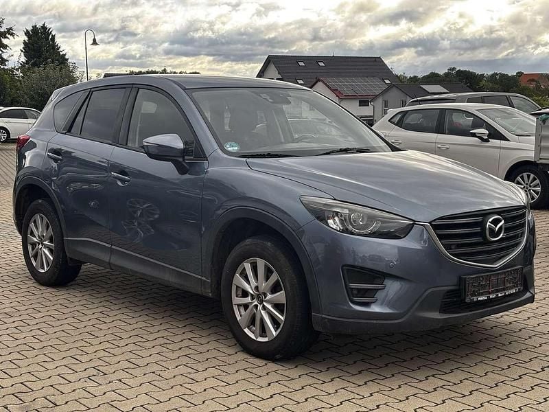 Blau Gebraucht 2016 Mazda CX-5 Exclusive-Line SUV | 6.990 € (Superpreis) - Bild 1/4