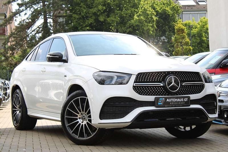 Polarweiss Gebraucht 2021 Mercedes GLE350 AMG Coupé | 59.999 € - Bild 1/4