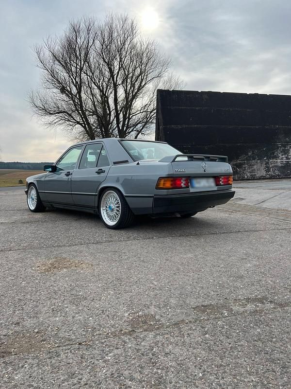 Gebraucht Mercedes 190 1987 Blau Limousine