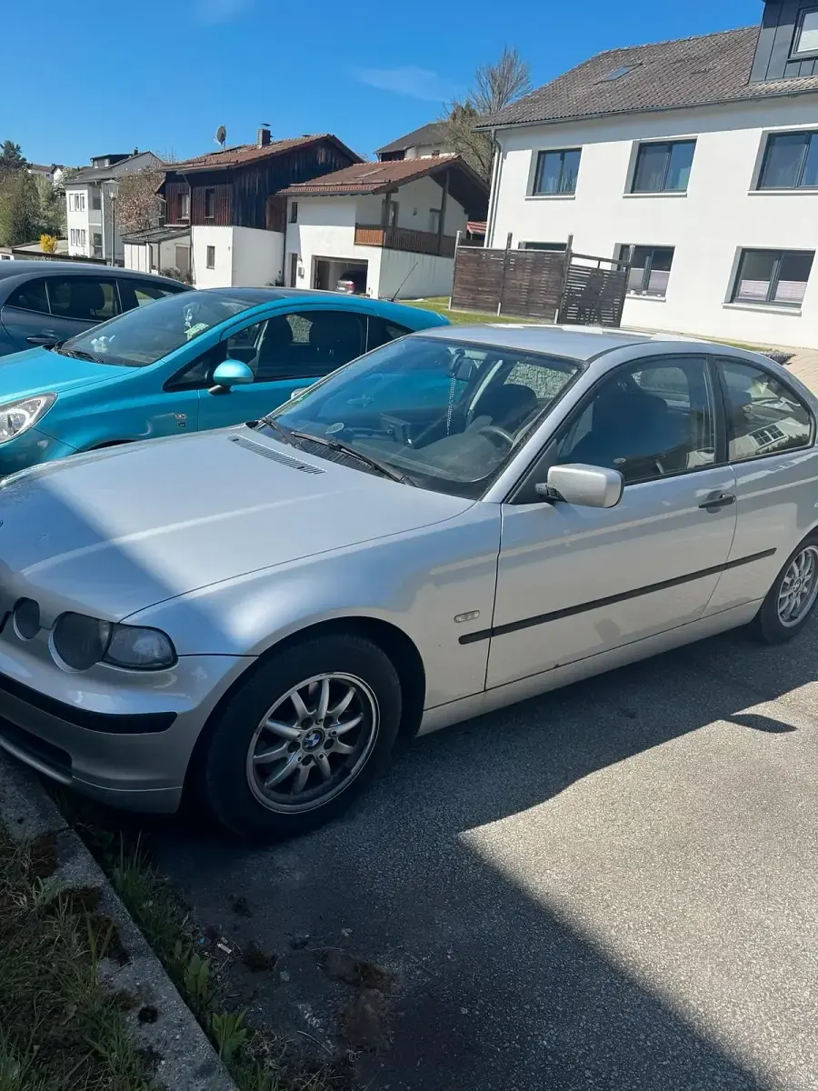Brugt BMW 316 116 HK (85 kW) 2001 Sølv Coupe