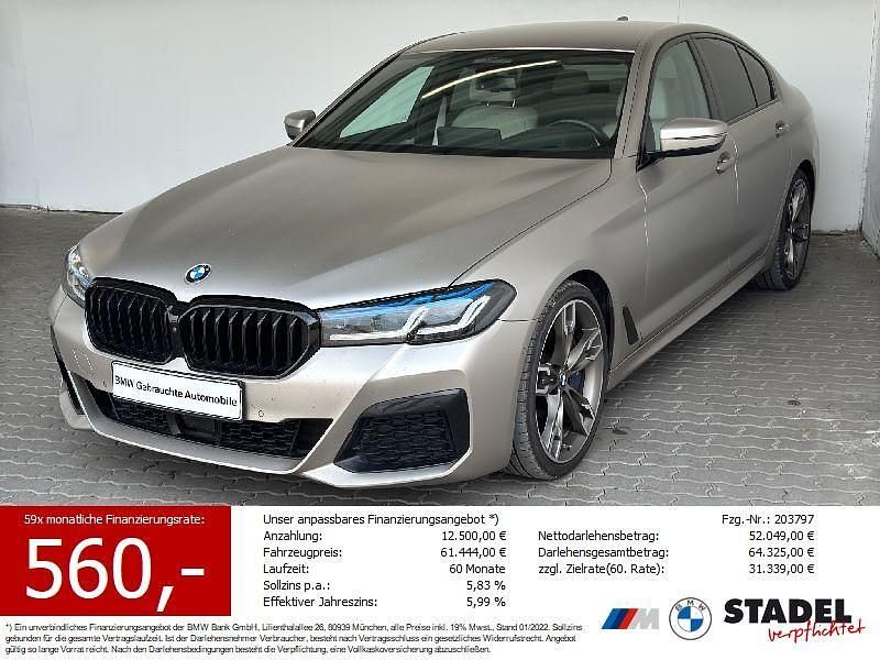 Frozen cashmere Gebraucht 2022 BMW M550 Performance Limousine | 52.443 € (Fairer Preis) - Bild 1/4