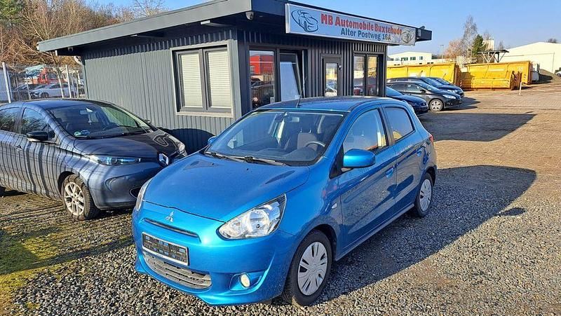 Gebraucht Mitsubishi Space Star 80 PS (58 kW) 2013 Blau Van / Kleinbus