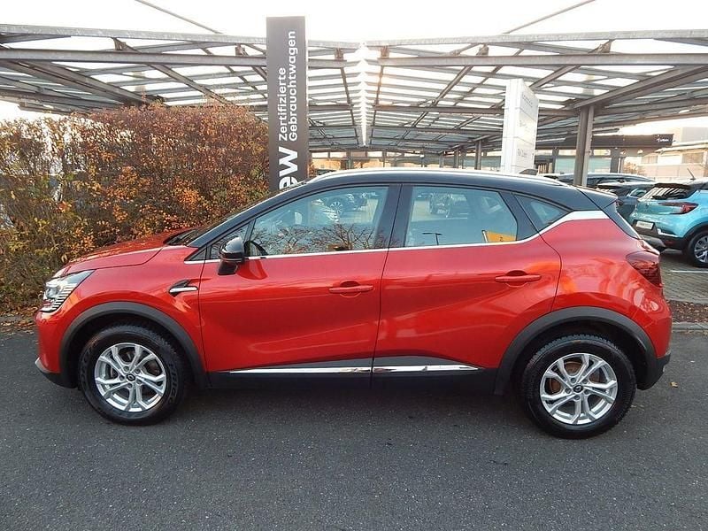 Gebraucht Renault Captur Intens 131 PS (96 kW) 2020 Dezir rot/blackpearlschwarz SUV