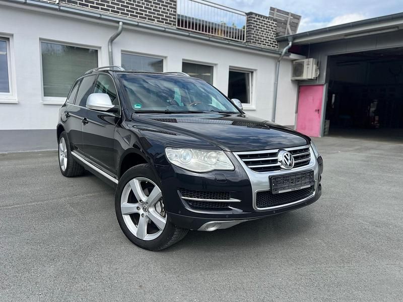 Schwarz Gebraucht 2007 VW Touareg R-line SUV | 5.900 € (Fairer Preis) - Bild 1/4