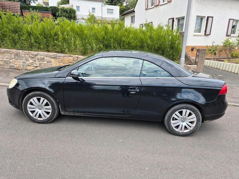 Schwarz Gebraucht 2009 VW Eos Cabrio | 3.900 € (Superpreis) - Bild 1/4