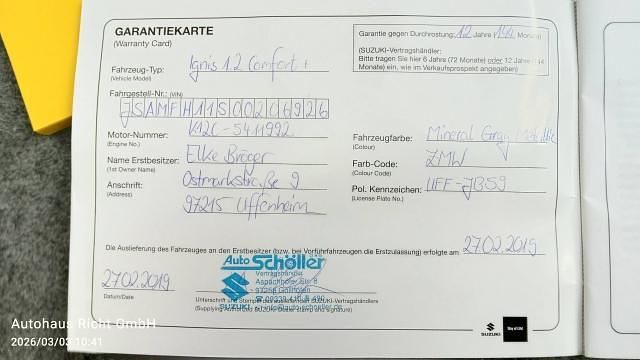 Gebraucht Suzuki Ignis Comfort+ 89 PS (65 kW) 2019 Grau SUV