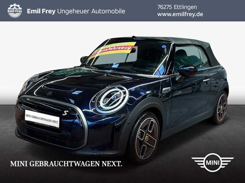 Mini yours enigmatic black Gebraucht 2023 Mini Cooper SE Cabriolet Cabrio | 45.990 € - Bild 1/2
