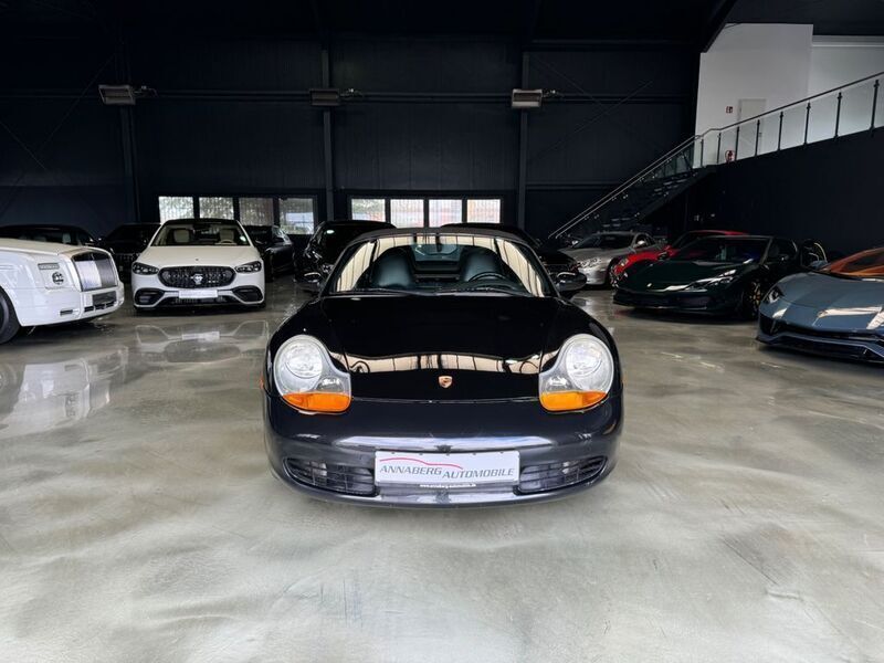 Gebraucht Porsche Boxster 220 PS (161 kW) 2000 Schwarz Cabrio