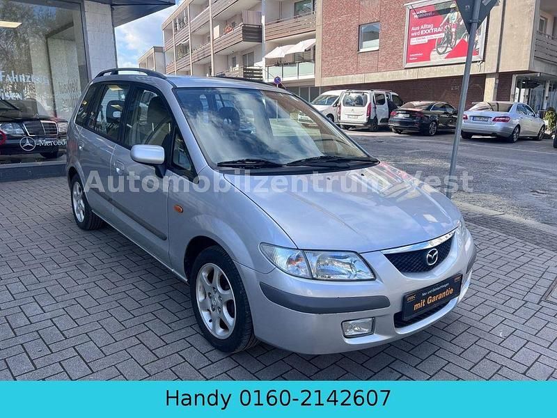 Gebraucht Mazda Premacy Exclusive 114 PS (83 kW) 2001 Silber Van / Kleinbus