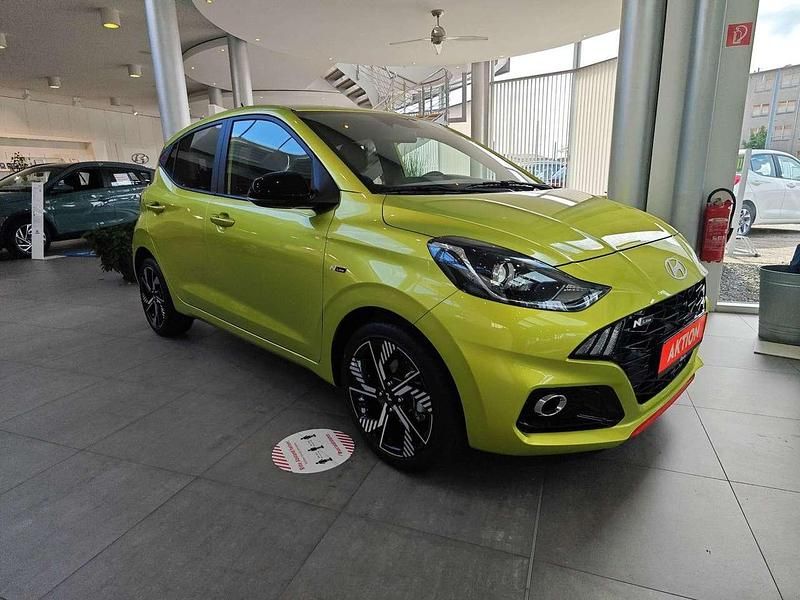Neu Hyundai i10 N Line 90 PS (66 kW) 2025 Lucid lime / met Kleinwagen