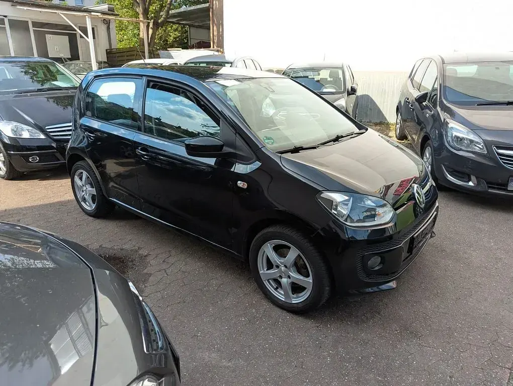 Gebraucht VW up! high up! 75 PS (55 kW) 2015 Schwarz Kleinwagen