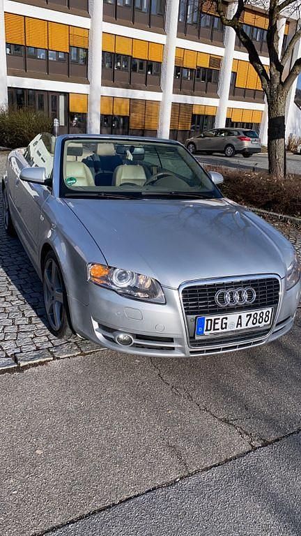 Silber Gebraucht 2007 Audi A4 Cabriolet Cabrio | 4.100 € (Guter Preis) - Bild 1/4