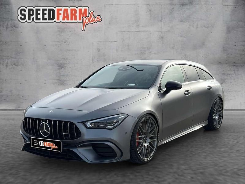 Mountaingrau magno Gebraucht 2019 Mercedes CLA45 AMG AMG Kombi | 39.999 € - Bild 1/4